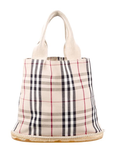 burberry vintage nova check bucket bag|burberry nova check banner bag.